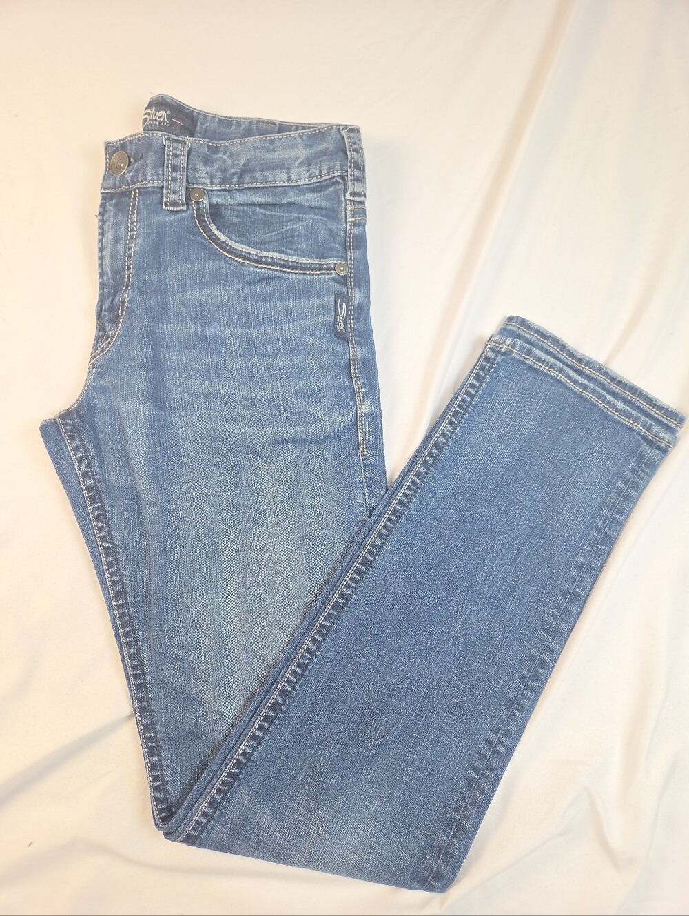 Silver Jeans Co. Eddie Jeans Men's Size 32x36 Straight Fit Western Cowboy Style